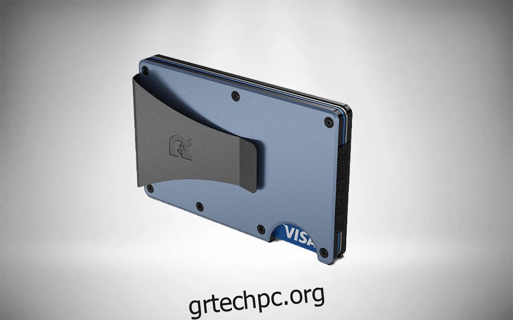 The Ridge Slim Μινιμαλιστικό Μπροστινό Πορτοφόλι RFID που μπλοκάρει μεταλλικά πορτοφόλια για άνδρες