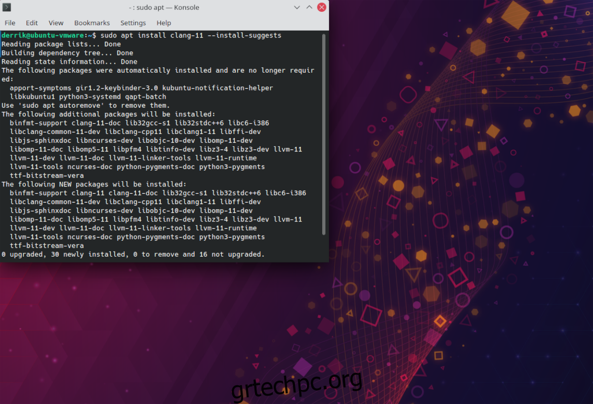 εγκαταστήστε το Clang στο Ubuntu