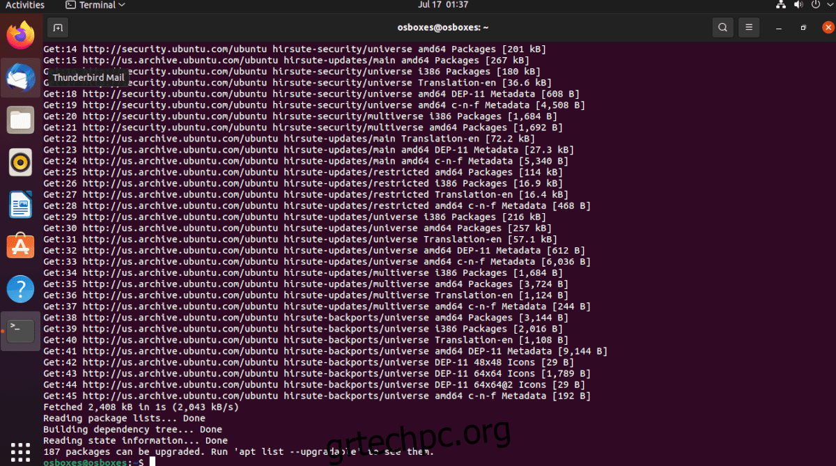 Πώς να εγκαταστήσετε το Gnome 40 στο Ubuntu 21.04