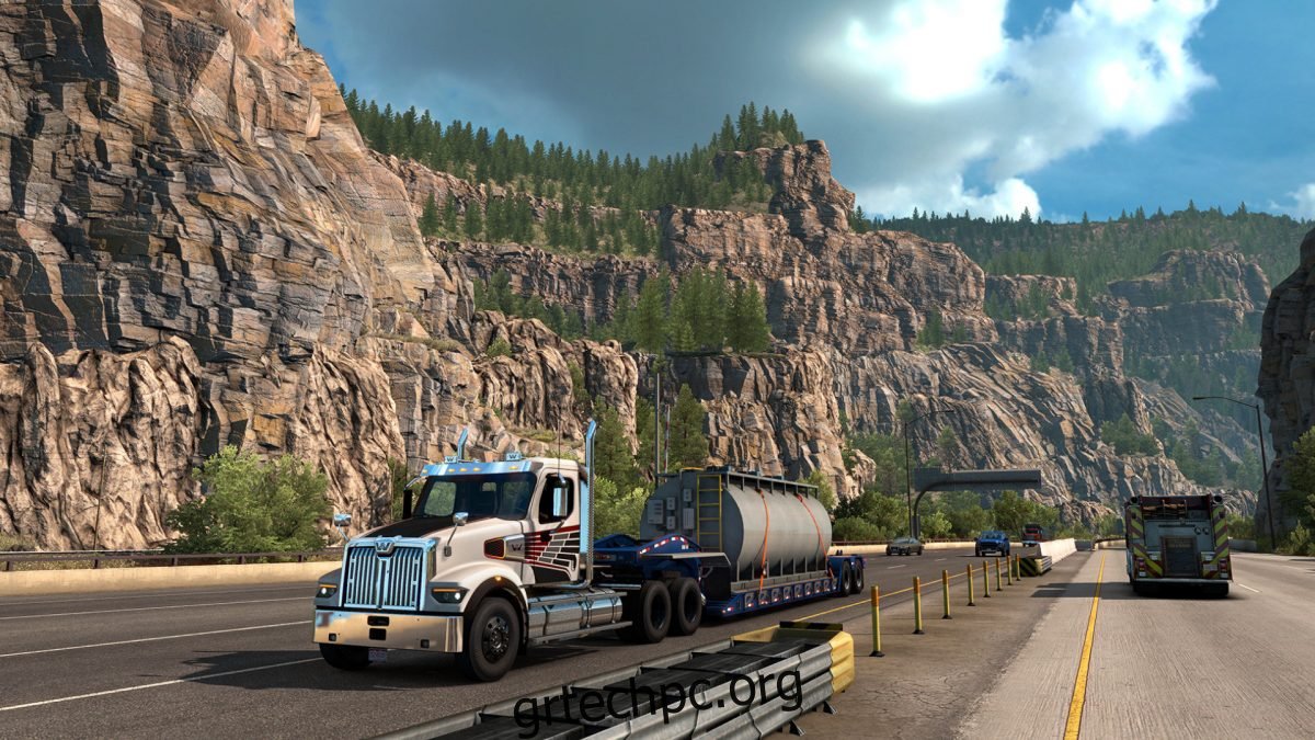 American Truck Simulator σε Linux