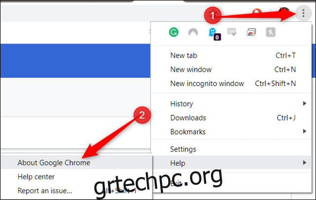 Πώς να ενημερώσετε το Google Chrome