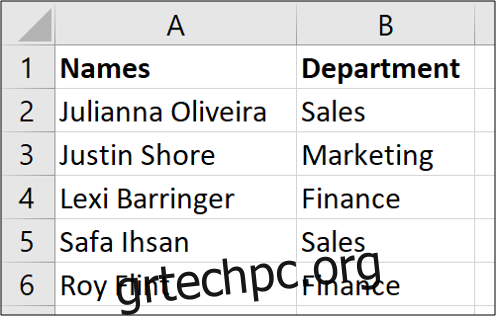 Πώς να χρησιμοποιήσετε το κείμενο σε στήλες όπως ένα Excel Pro