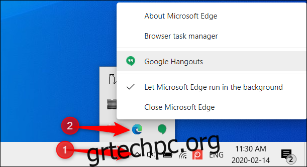 Πώς να σταματήσετε την εκτέλεση εφαρμογών στο παρασκήνιο όταν ο Microsoft Edge είναι κλειστός