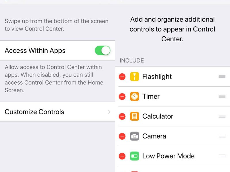 Πώς να προσαρμόσετε το Κέντρο Ελέγχου στο iOS