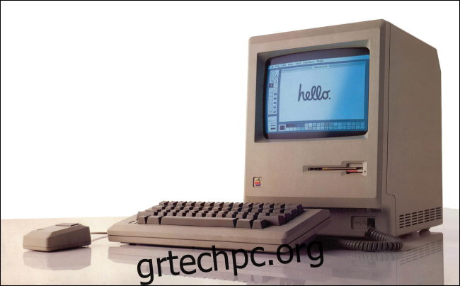 Ένα πρωτότυπο Macintosh του 1984 με 