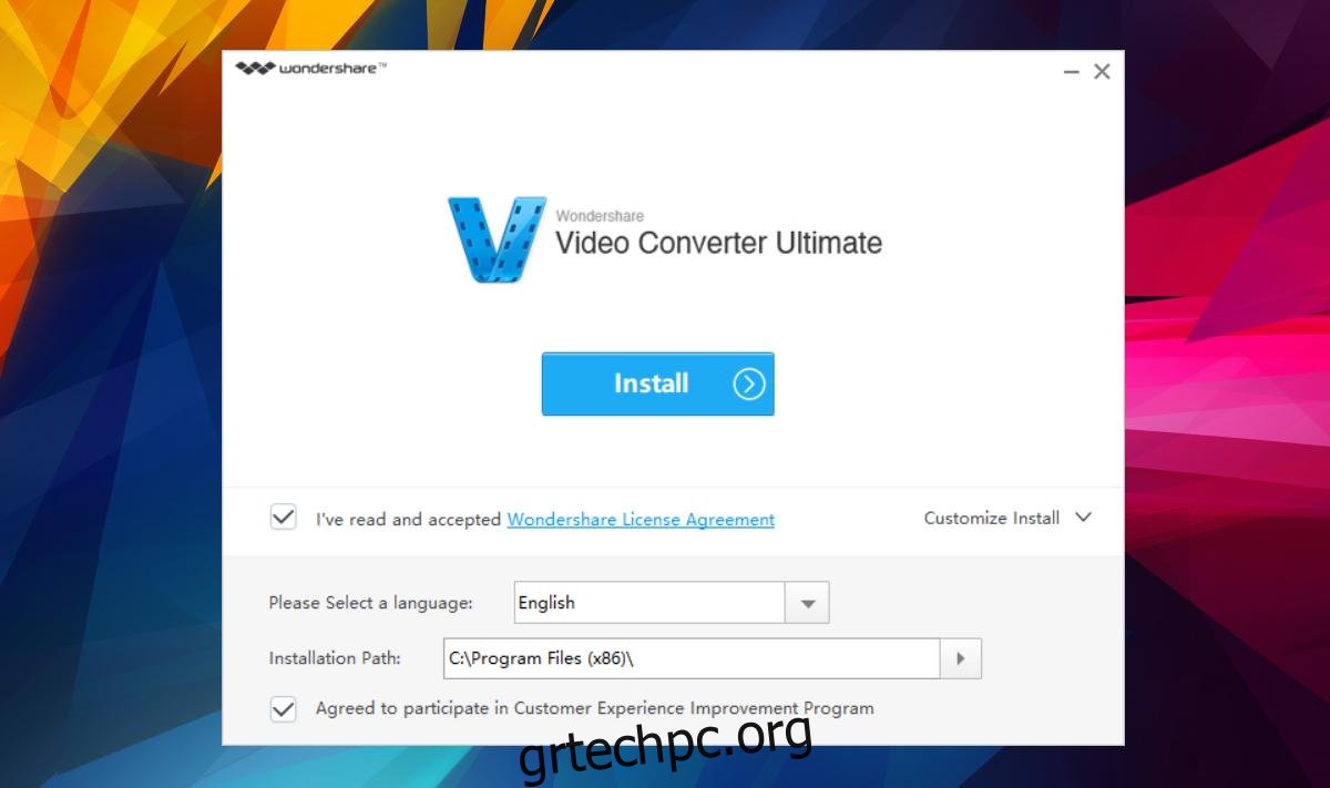 Μετατροπή βίντεο για προβολή πολλαπλών πλατφορμών: Wondershare Video Converter [Review]