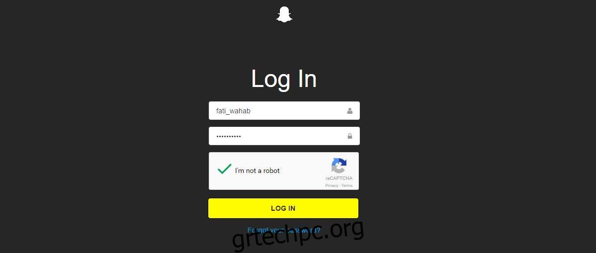 Πώς να διαγράψετε τον λογαριασμό σας στο Snapchat