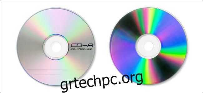 Πώς να εγγράψετε ένα CD ή DVD στα Windows 10