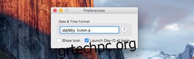 Πώς να εμφανίσετε την ημερομηνία σε σύντομη μορφή στη γραμμή μενού macOS