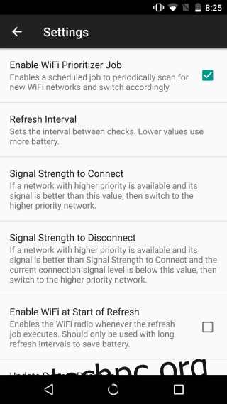 Πώς να ορίσετε την προτεραιότητα σύνδεσης WiFi στο Android