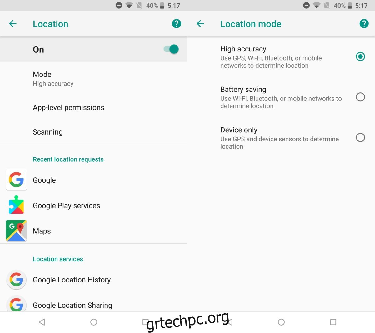 Πώς να διαχειριστείτε την ακρίβεια τοποθεσίας στο Android