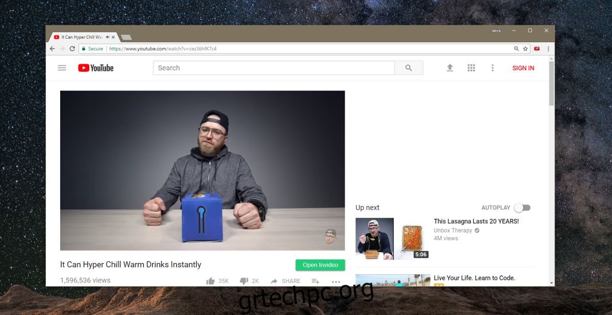 Πώς να κάνετε αναζήτηση σε ένα βίντεο YouTube στο Chrome