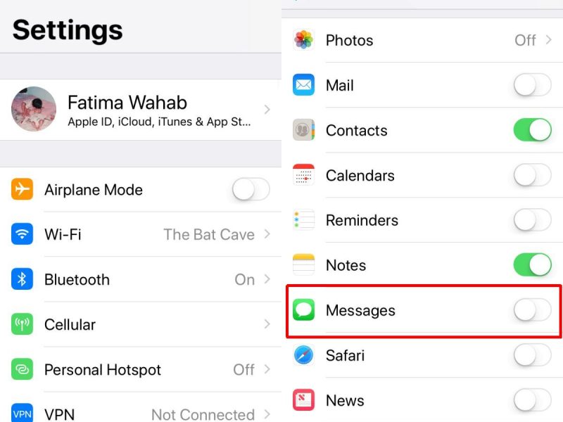 Πώς να συγχρονίσετε μηνύματα με το iCloud σε iOS και MacOS