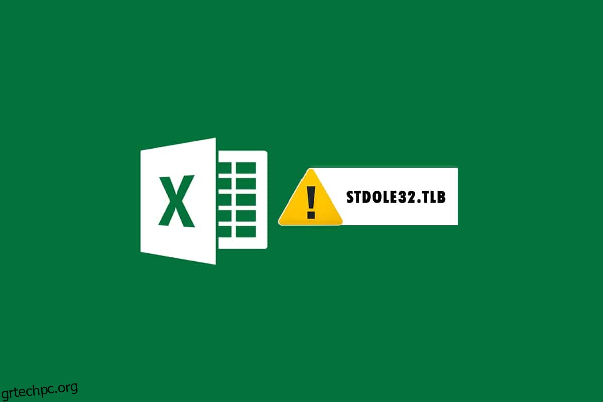 Διορθώστε το σφάλμα Excel stdole32.tlb στα Windows 10
