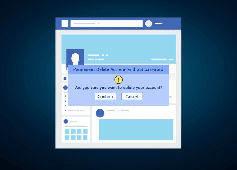 Πώς να διαγράψετε τον λογαριασμό Facebook χωρίς κωδικό πρόσβασης