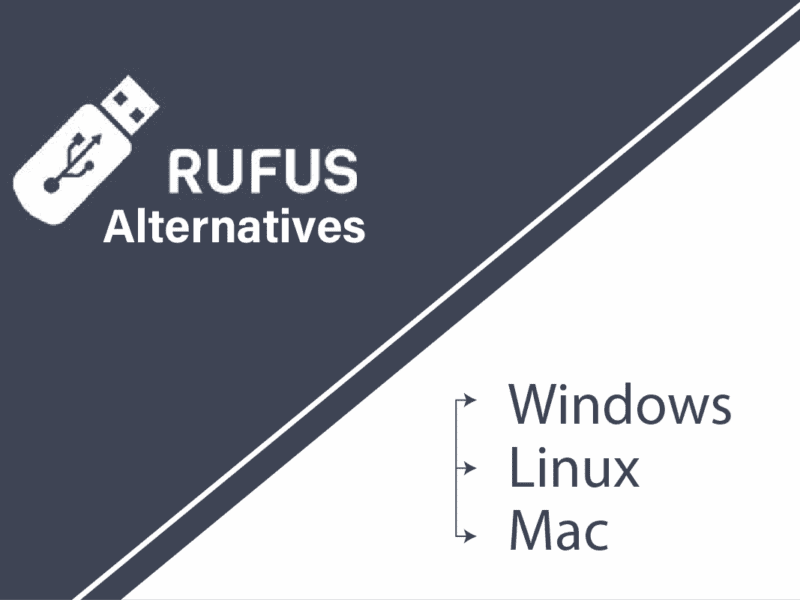 20+ καλύτερες εναλλακτικές λύσεις Rufus για Windows, Linux και macOS