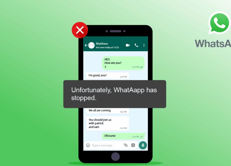 Διορθώστε το WhatsApp σταμάτησε να λειτουργεί σήμερα στο Android