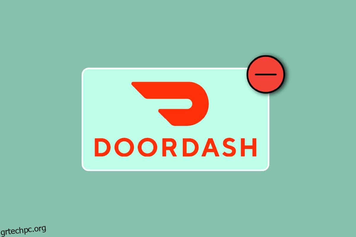 Μπορώ να διαγράψω τον λογαριασμό μου στο DoorDash;