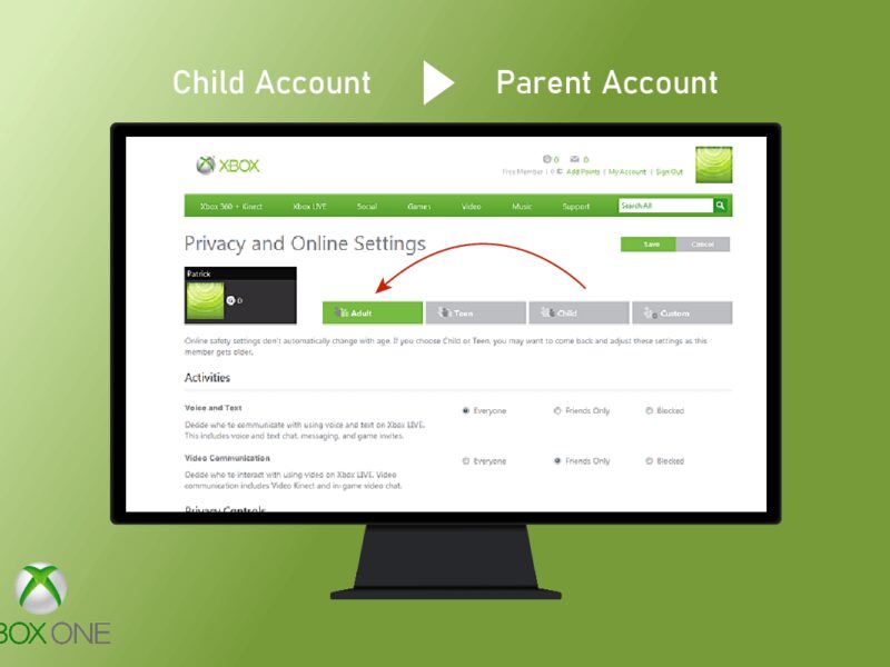 Πώς μπορώ να αλλάξω τον λογαριασμό μου Xbox One από παιδί σε γονέα