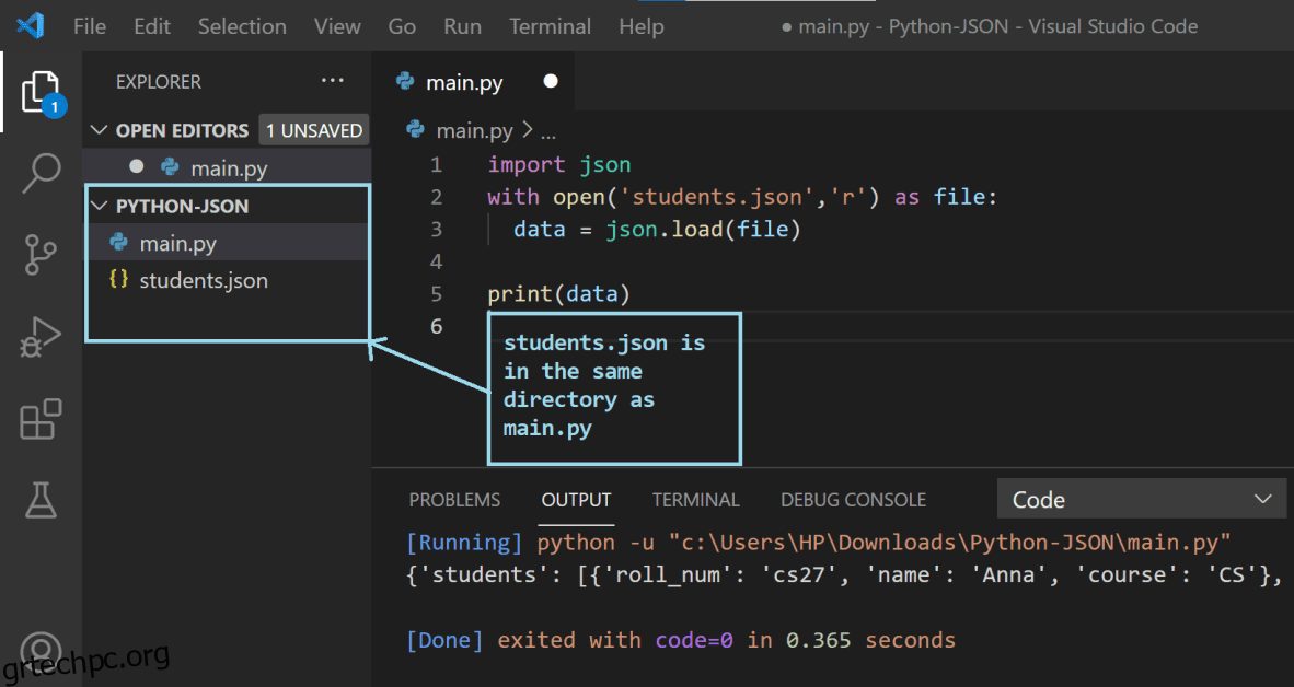 Πώς να αναλύσετε το JSON στην Python