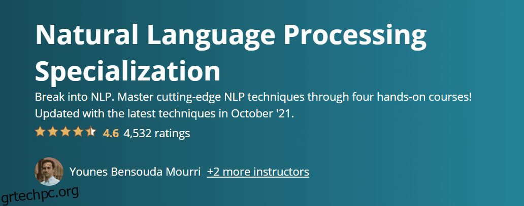 13 καλύτερα μαθήματα NLP για την εκμάθηση της επεξεργασίας φυσικής γλώσσας