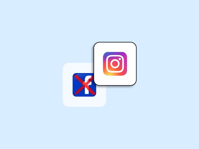 Μπορείτε να διαγράψετε το Facebook και να διατηρήσετε το Instagram;