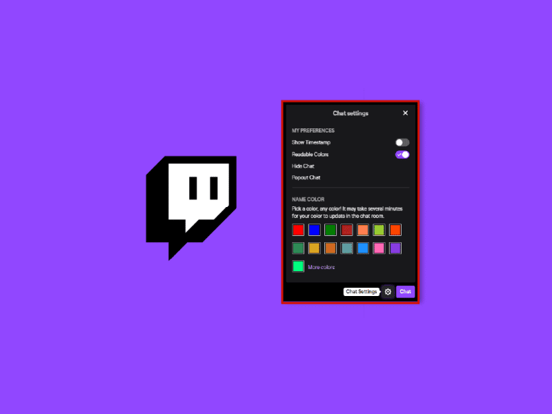 Πώς να αλλάξετε το χρώμα συνομιλίας Twitch στο κινητό