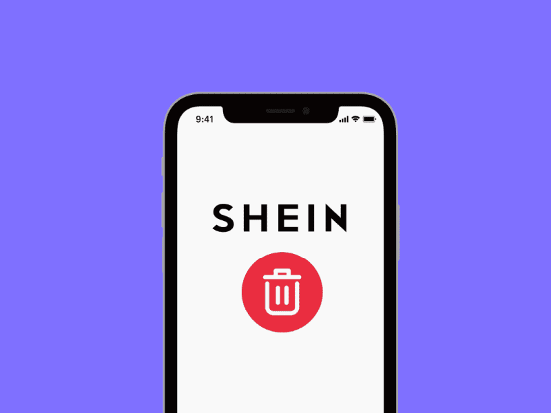 Πώς να διαγράψετε τον λογαριασμό SHEIN