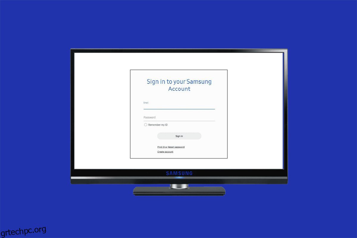 Πώς να συνδεθείτε στον λογαριασμό Samsung στην τηλεόραση