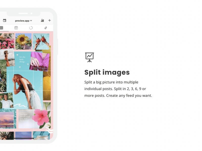 15 καλύτερες εφαρμογές δημιουργίας πλέγματος Instagram/Image Splitter για μια αισθητική ροή