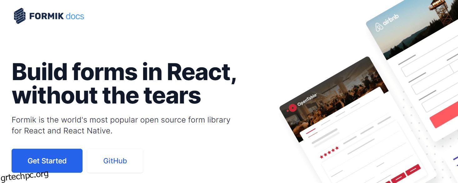 8 καλύτερες βιβλιοθήκες φορμών React για προγραμματιστές [2023]