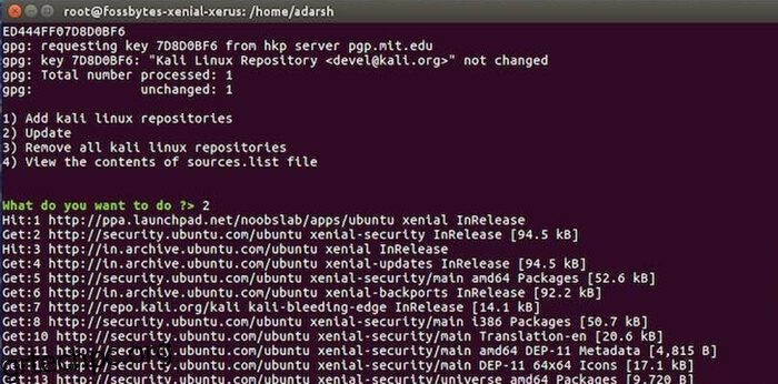 Πώς να εγκαταστήσετε τα Εργαλεία Kali Linux στο Ubuntu (7 Βήματα) – 2023