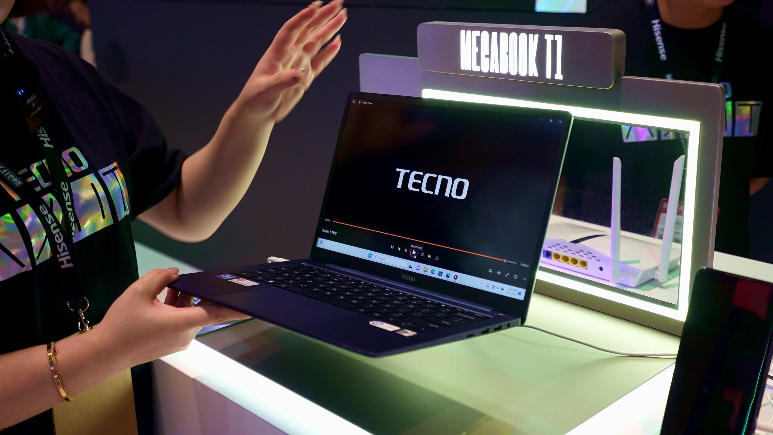 Η Tecno λανσάρει Slimmed Down 14″ Megabook T1 & Color Changing S1 Dazzling Edition
