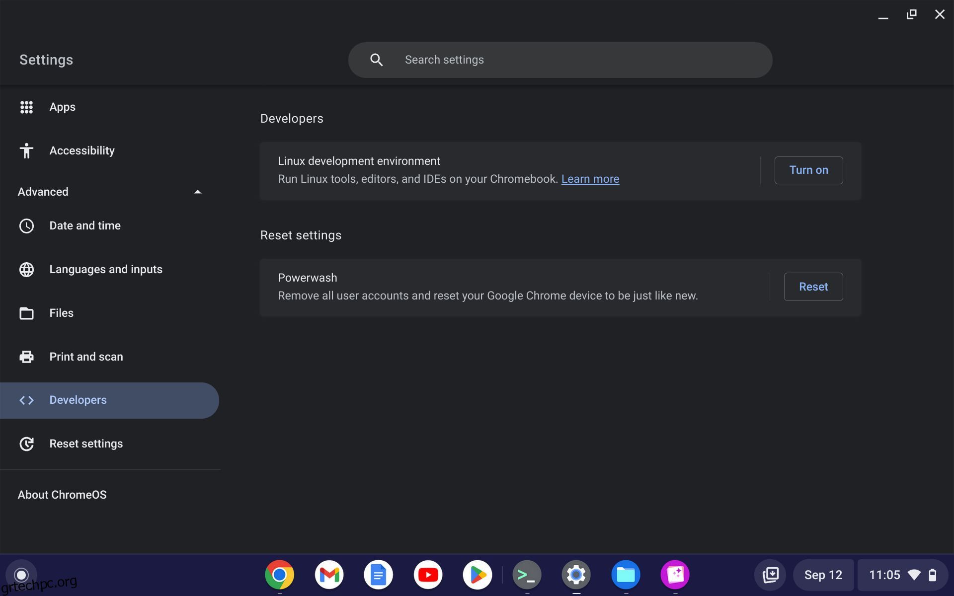 Πώς να ενημερώσετε και να αναβαθμίσετε το Linux στο Chromebook σας