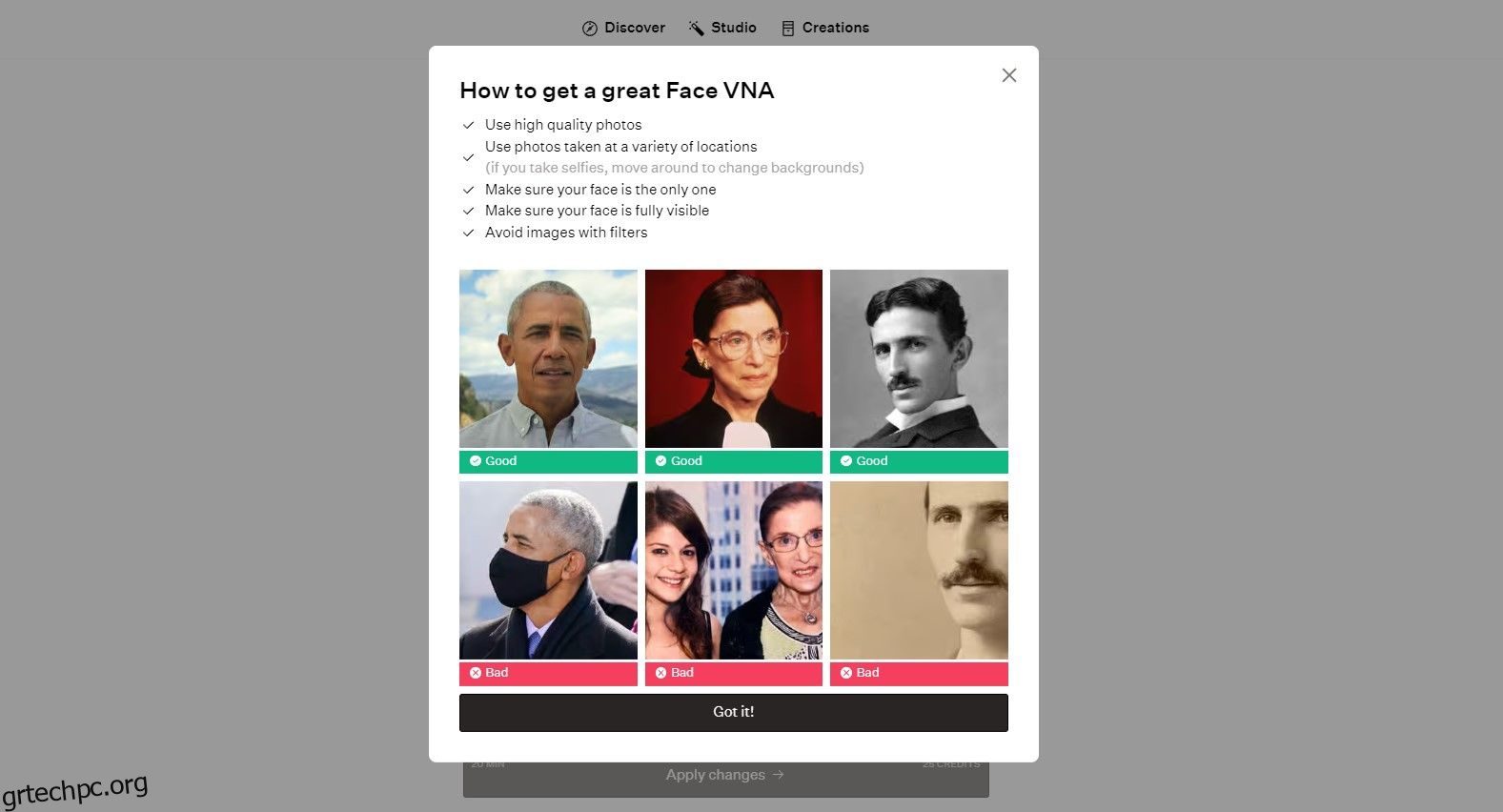 Πώς να χρησιμοποιήσετε το πορτρέτο Vana για να δημιουργήσετε αυτοπροσωπογραφίες AI