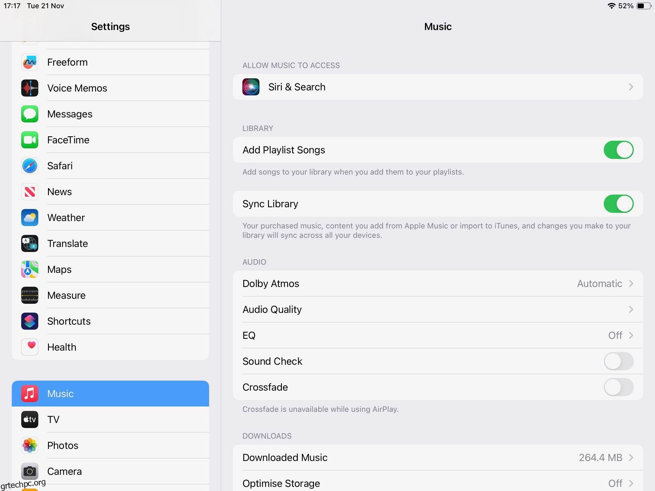 Πώς να ενεργοποιήσετε τη δυνατότητα Crossfade στο Apple Music