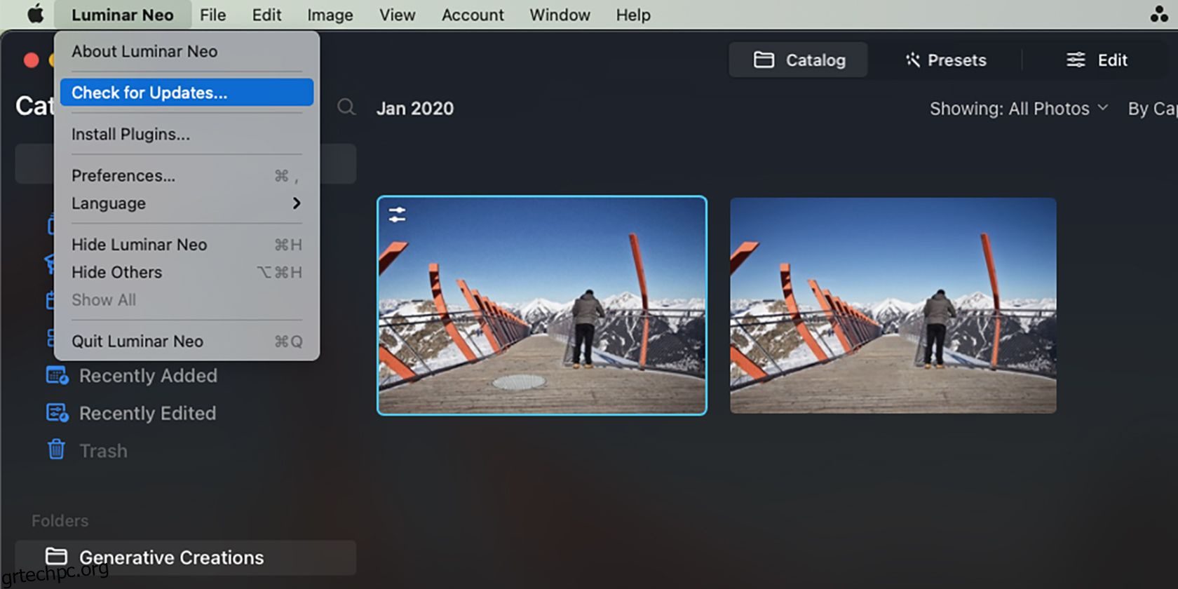 Πώς να προσθέσετε ή να αντικαταστήσετε αντικείμενα στις φωτογραφίες σας χρησιμοποιώντας το εργαλείο AI GenSwap του Luminar Neo