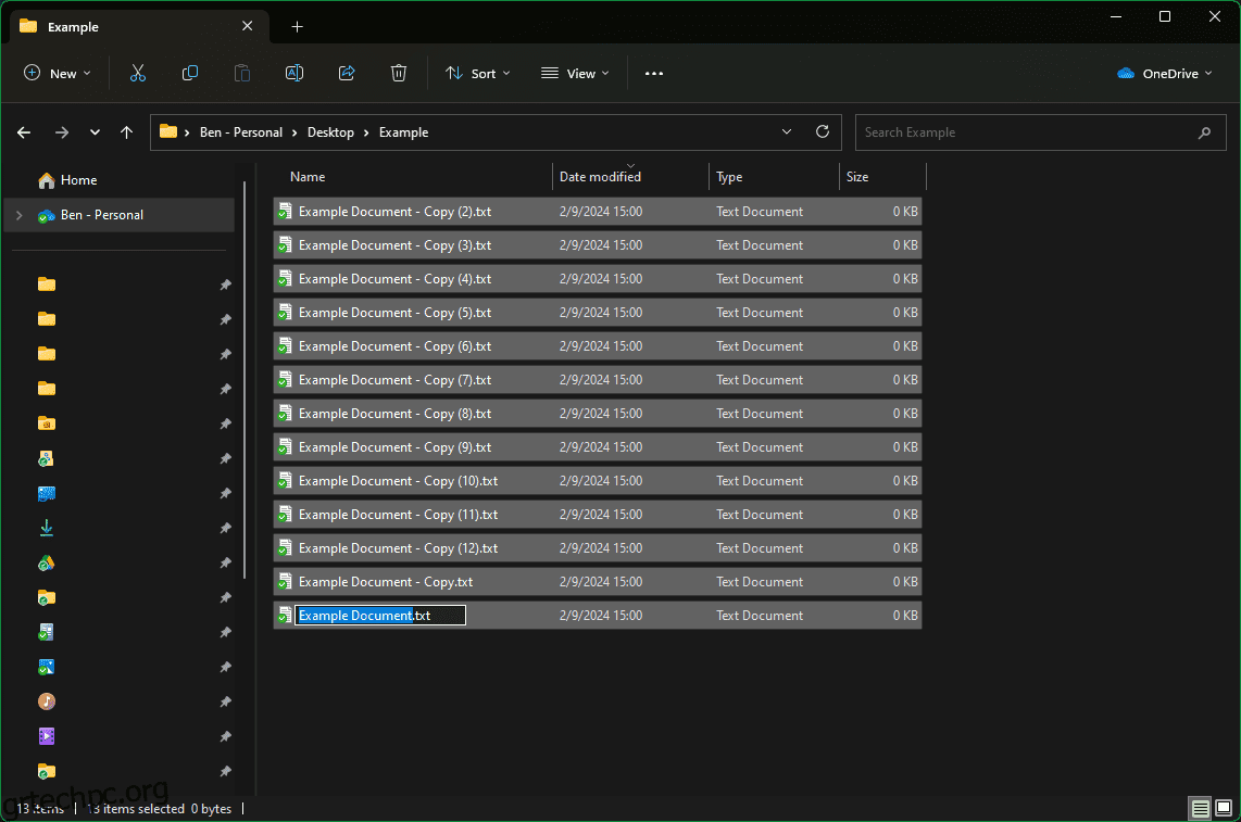 Πώς να μετονομάσετε πολλά αρχεία στα Windows